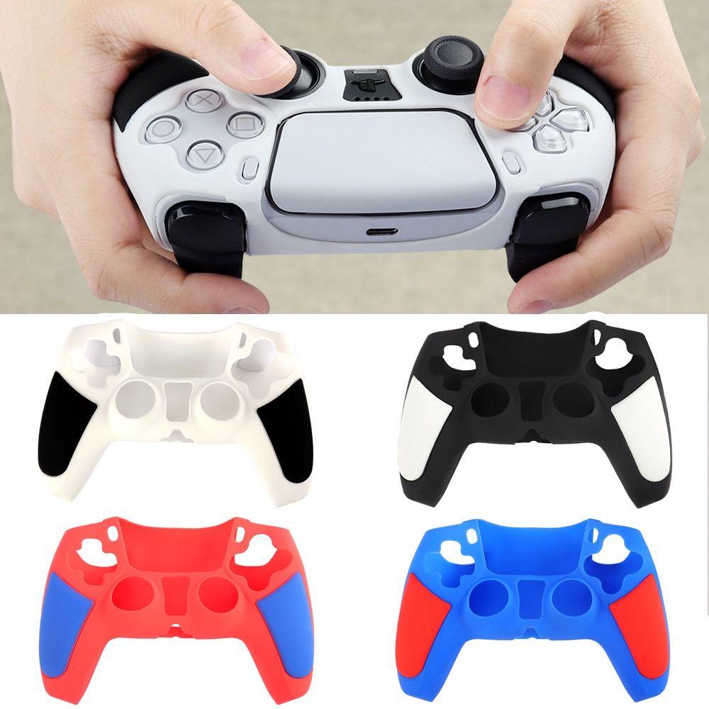 POPULAR Populer Case Pelindung Anti-drop Aksesoris Gamepad Soft Protect Shell Untuk PS5