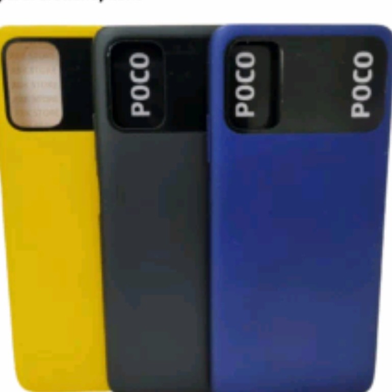 BACKDOOR TUTUP BATERAI XIAOMI POCO M3 POCOPHONE M3 .