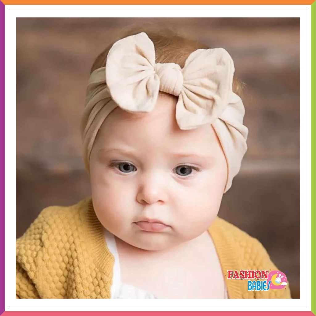 BANDANA PITA BAYI - RIBBON HEADPIECE BABY ❤ Fashionbabies ❤