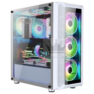 PROMO PC Rakitan GAMING i7-11700F For Streaming Game|Editing|Desain Helios 301G White