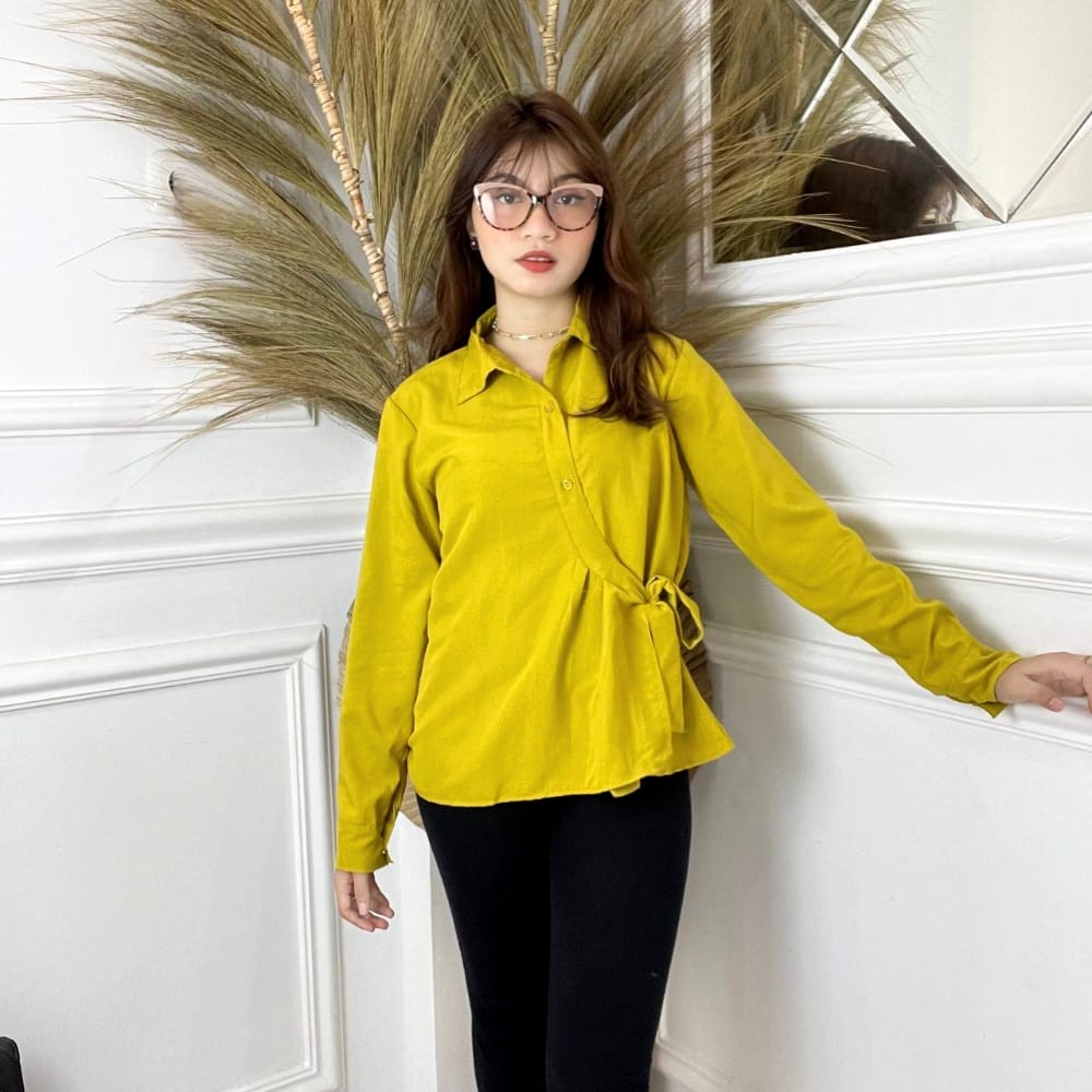 RD FASHION - ANARA TOP / GHINA TOP BLOUSE KEMEJA WANITA