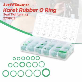 GS7i Taffware Karet Rubber O Ring Seal Tightening 270pcs Gq270 Green Ori-YA