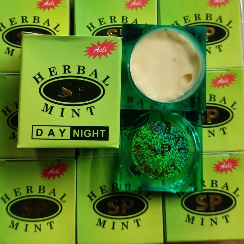Cream SP Herbal Mint Aasli - 6 Pcs