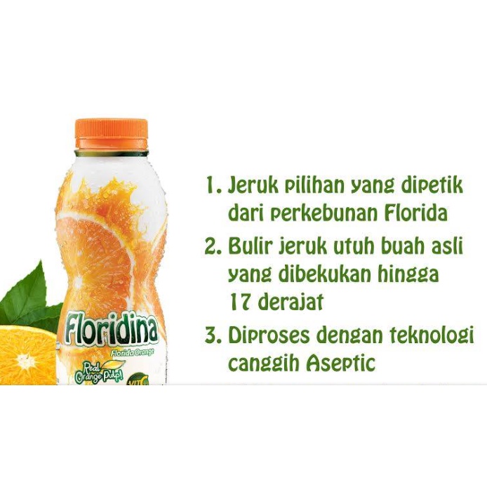 Floridina Juicy Botol 350ml