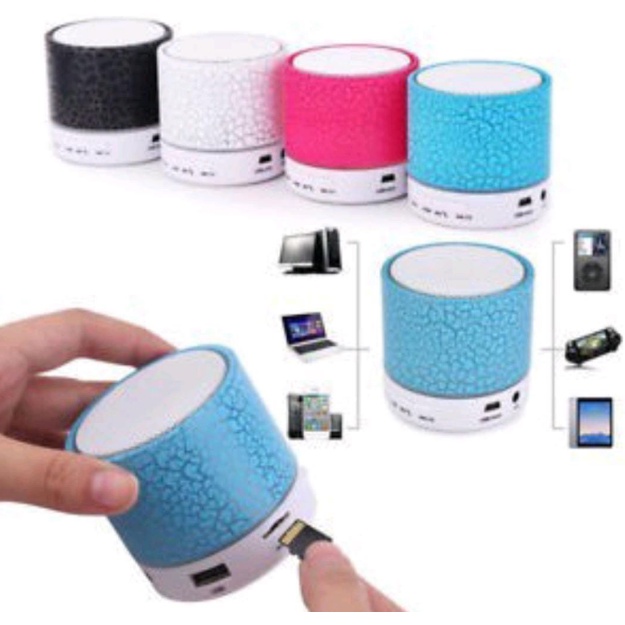 A9 Bluetooth Speaker Mini led Portable Wireless Speaker BA SS086