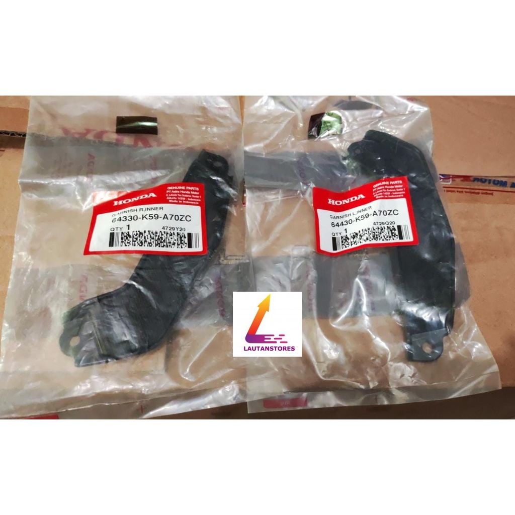 64330-K59-A70ZC 64430-K59-A70ZC Garnish Inner Kanan Kiri Vario 125 150 LED 2018 - 2021