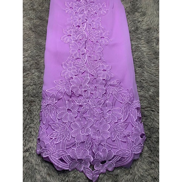 KAIN KEBAYA TERBARU //BAHAN KEBAYA BORDIR //MOTIF TERBARU