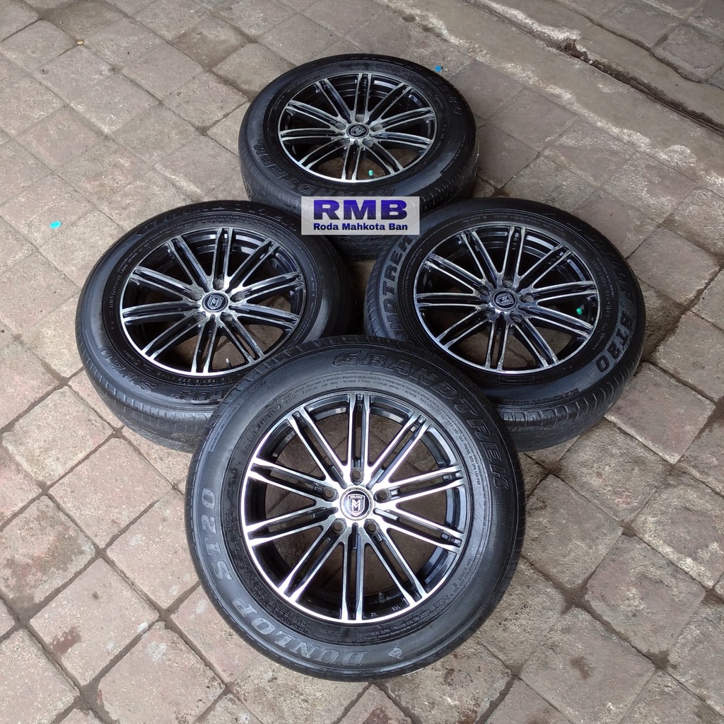 Velg Mobil Seken Copotan Model Milano Ring 16 + Ban Bonusan 235 60 R16