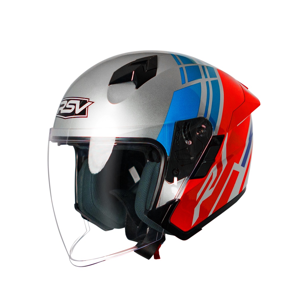 Jual HELM RSV SV300 R1 GLOSSY HELM HALF FACE RSV HELMET Shopee