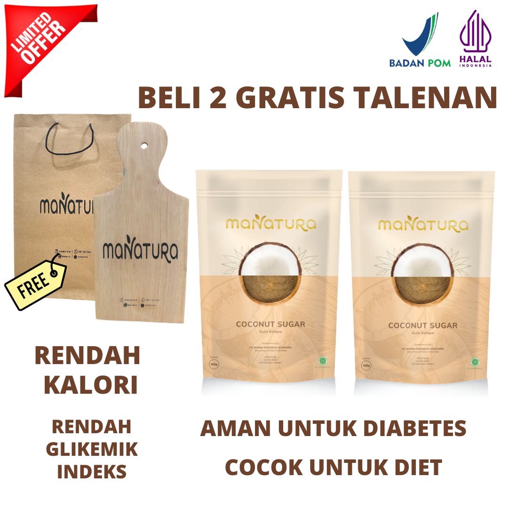 

PROMO MANATURA GULA KELAPA 2 BUAH