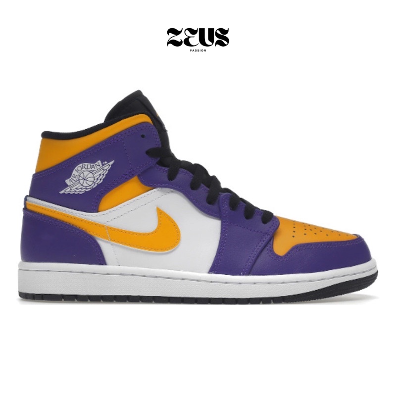NIKE AIR JORDAN 1 MID LAKERS ORIGINAL