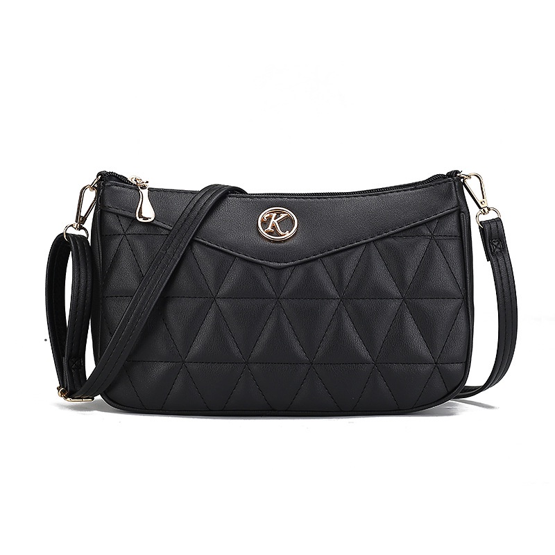 TAS SELEMPANG WANITA SLING BAG CHUKA KOREA KULIT HITAM TA711B5 IMPORT BAHU REMAJA CEWEK MURAH  PREMIUM SHOULDER BRANDED BATAM FASHIONSIMPLE CASUAL