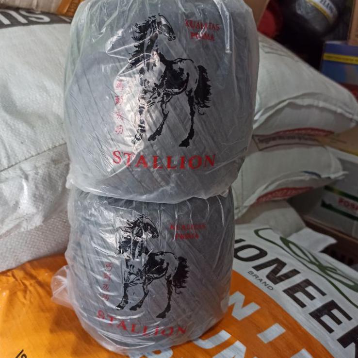 

Super Stok TALI RAFIA HITAM 1 KG STALLION | RAFIA | TALI PLASTIK RAFIA | RAFIA 1 KG KUDA