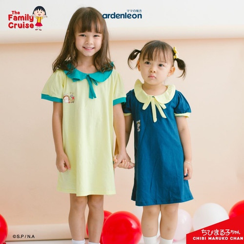 Ardenleon Chibi Ribbon Collar Dress / Dress Anak