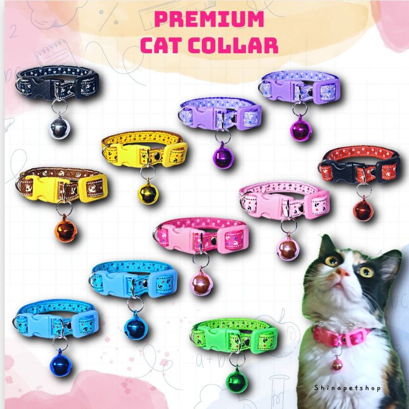 Kalung Kucing Premium Lonceng Bulat