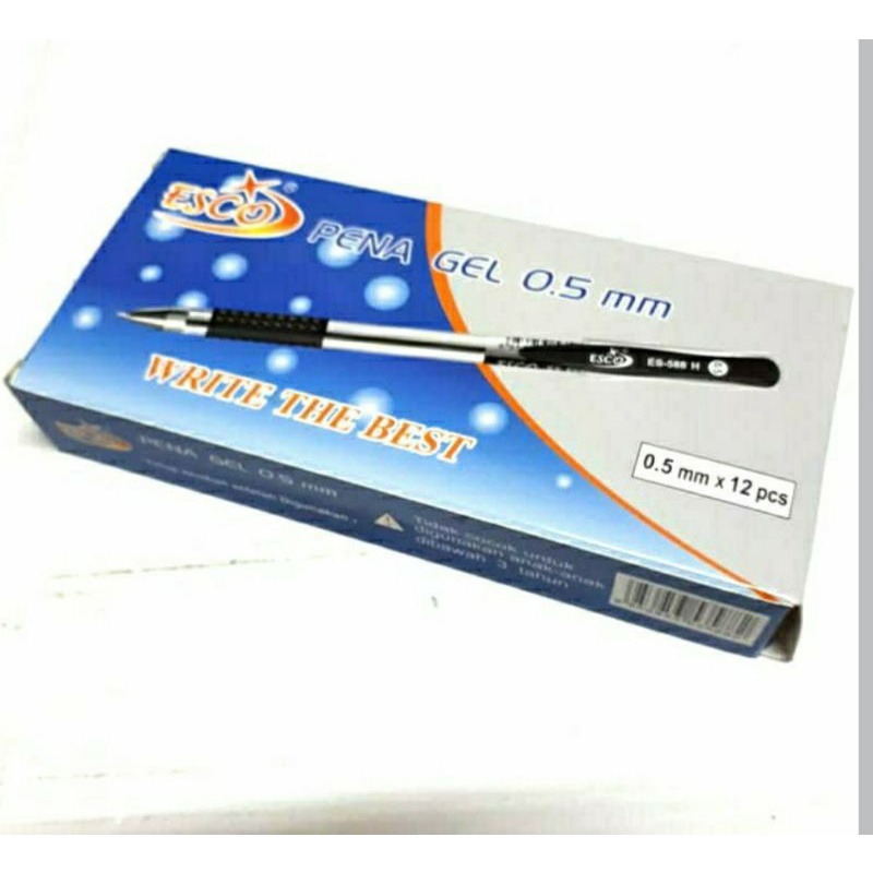 

PULPEN GEL ESCO 0.5 ( 12 PCS )