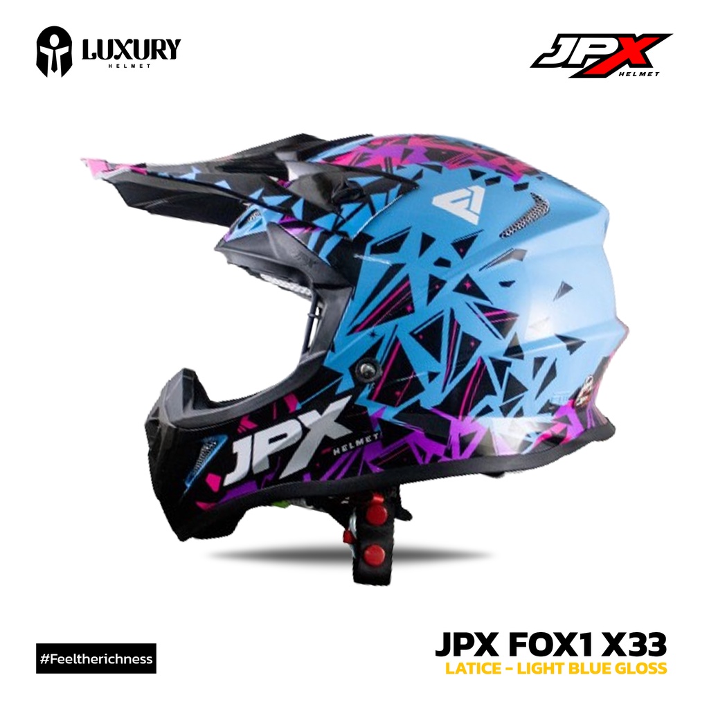 Helm Keren - Helm JPX FOX1 - X33 - FullFace - Offroad - MotoCross - Helm Murah