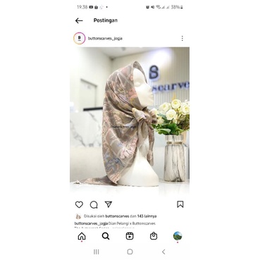 Buttonscarves x Dian pelangi warna Dijon