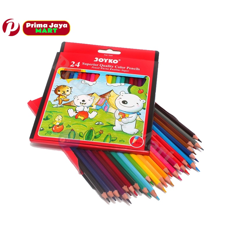 

Pensil Warna 24 Joyko Panjang ( Set )