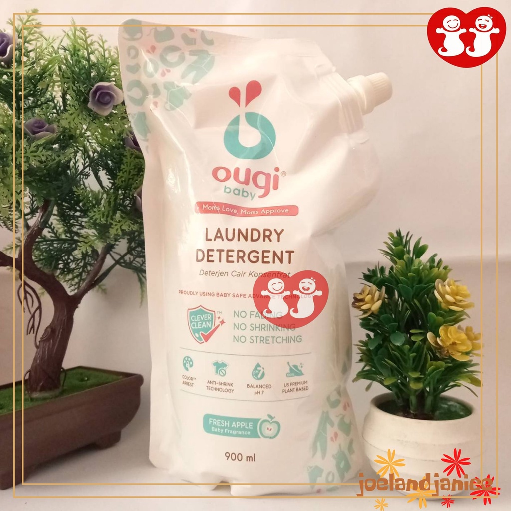 Ougi Baby Laundry Detergent Pouch Refill 900ml