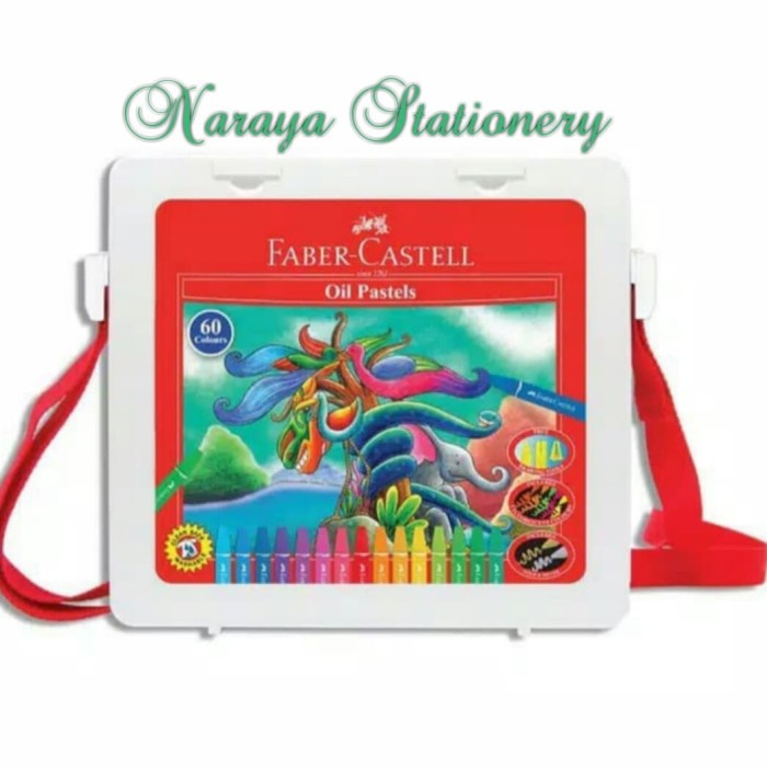

Faber-Castell Crayon / Hexagonal Oil Pastel 60 warna