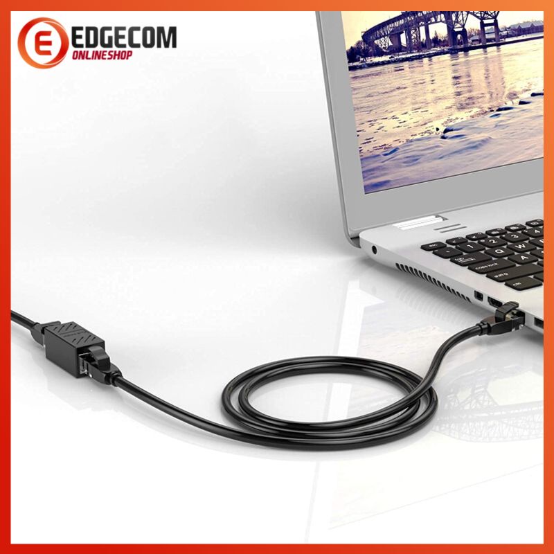 Konektor / Barel UTP RJ45 Coupler Sambungan Kabel Lan Cat5e Cat6 1PCS