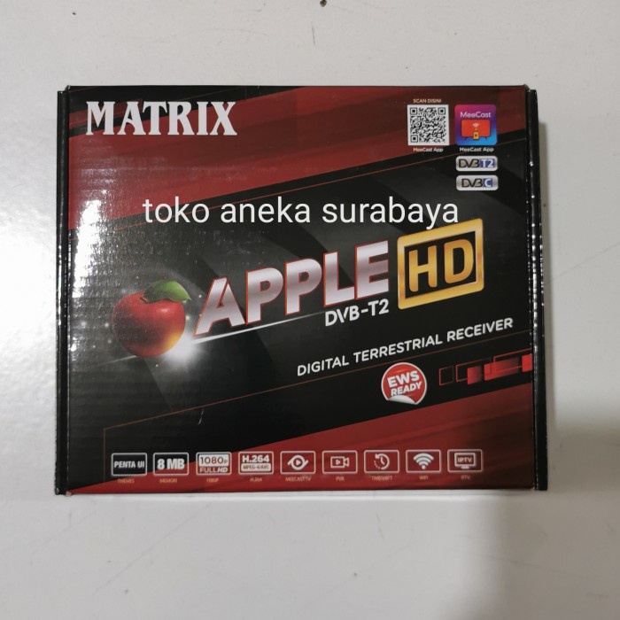 Set Top Box Matrix Digital Apple DVB-T2 STB TV Digital Youtube DVB T2