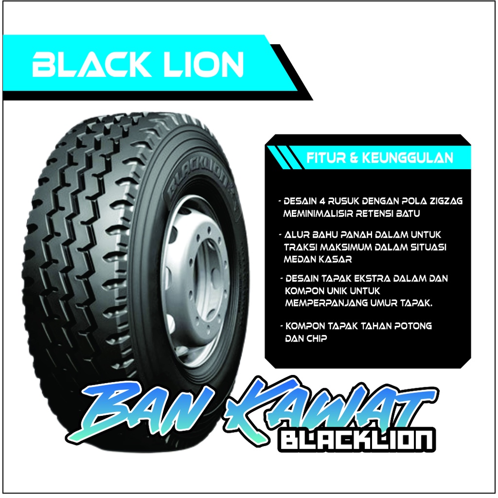 Ban Kawat Truck BLACKLION