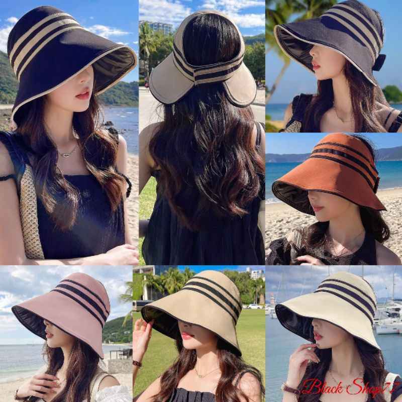 Topi Wanita Pantai Pelindung Dari Sinar UV