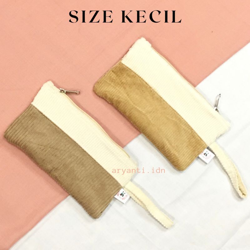 Pouch Bag Dompet Kecil Pencil Case &amp; Beauty Storage