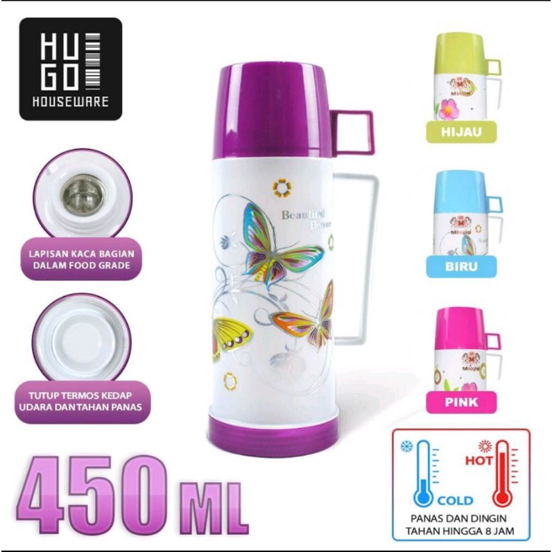 TERMOS KECIL TERMOS AIR PANAS TERMOS PLASTIK MERK FN