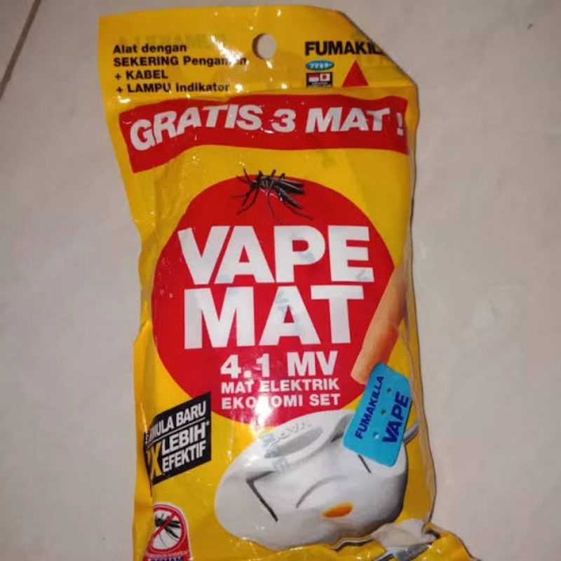 FUMAKILLA VAPE ALAT MAT ELEKTRIK [Gratis 3 isi Mat]