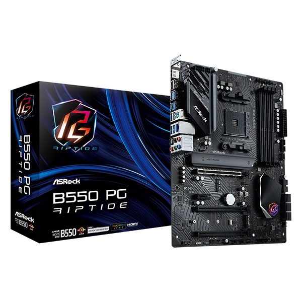 Motherboard ASRock B550 PG Riptide Socket AMD AM4