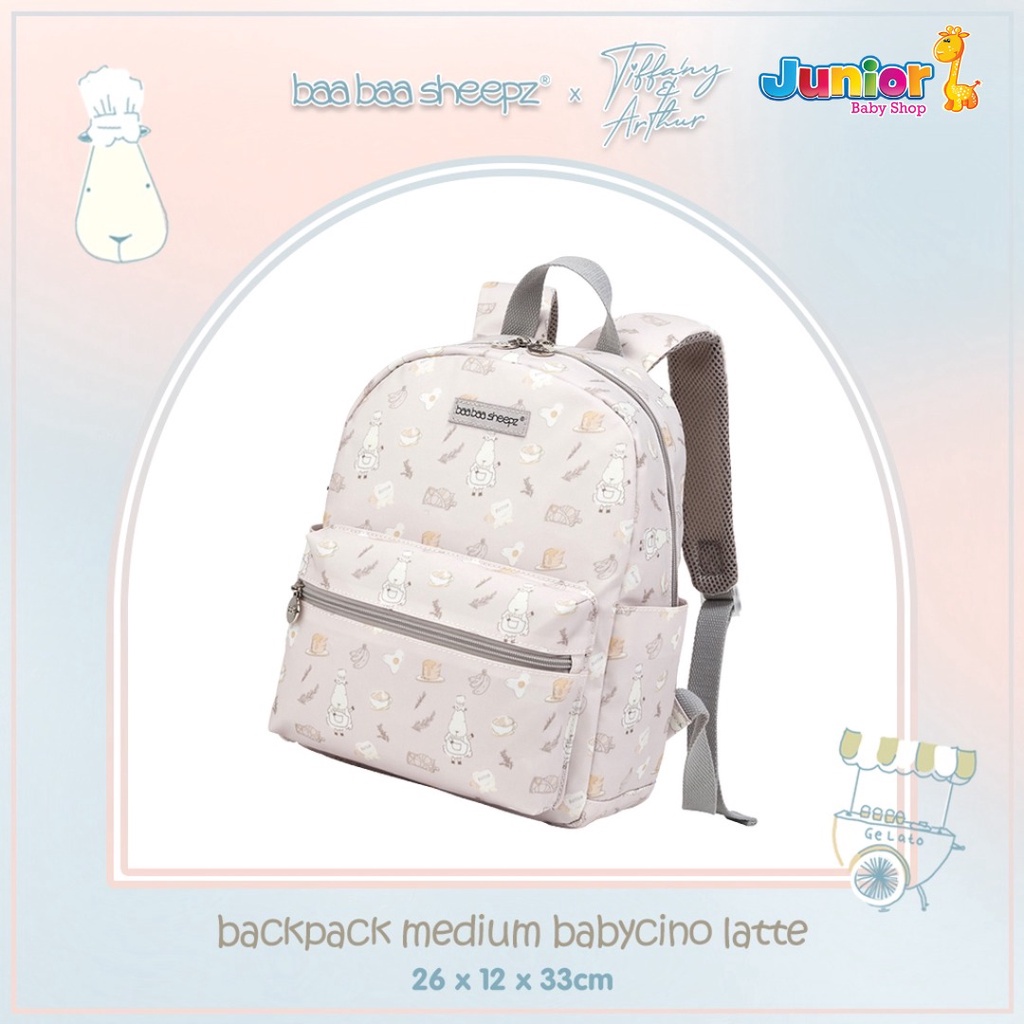 Baabaasheepz X Tiffany &amp; Arthur Chef Backpack - Tas Ransel Anak Baabaasheepz