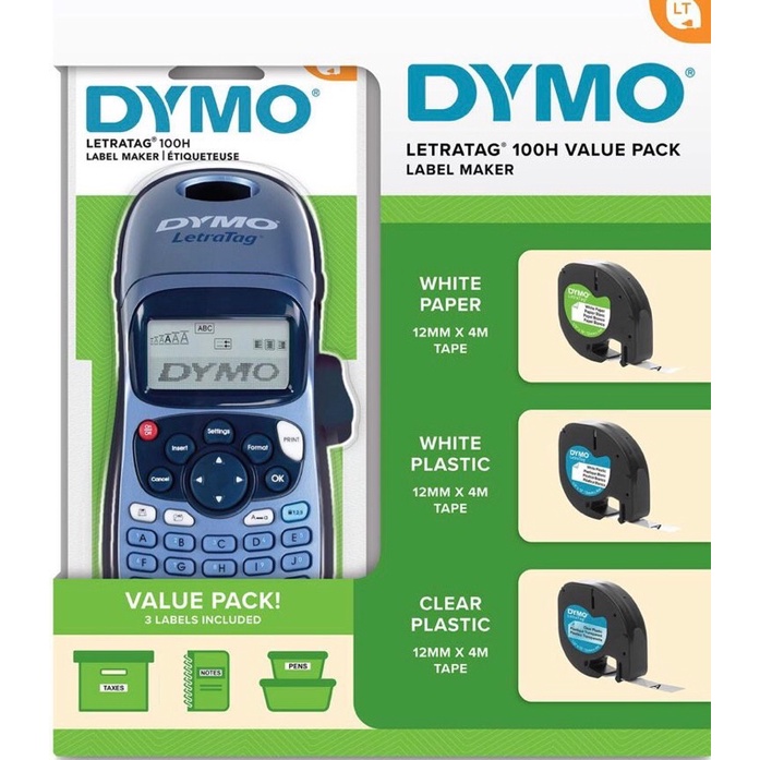 

DYMO LetraTag 100H | Label Maker | Alat Pelabelan Modern
