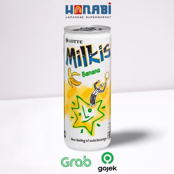 

Lotte Milkis Banana 250ml - Yoghurt Soda Rasa Pisang Made In Korea