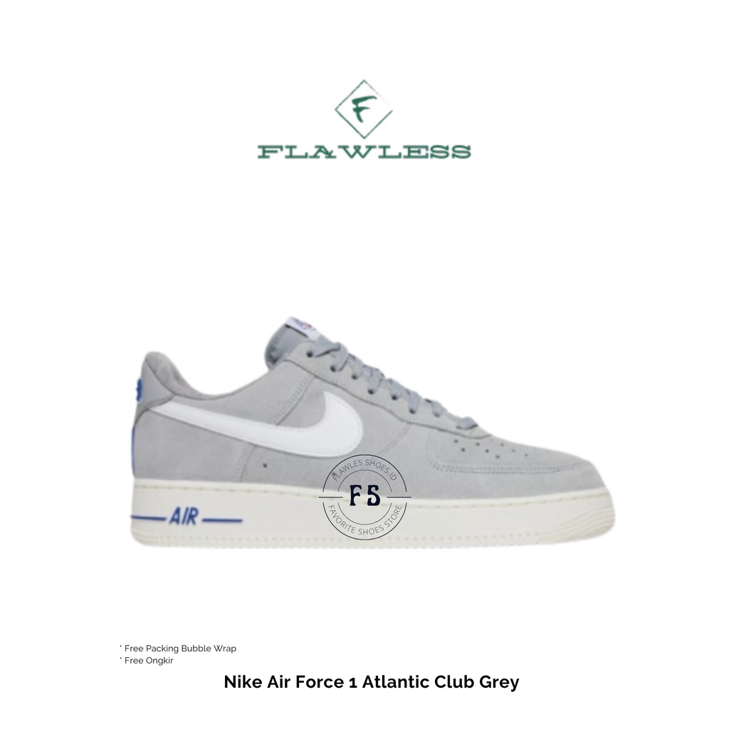 Nike Air Force 1 Atlantic Club Grey BNIB