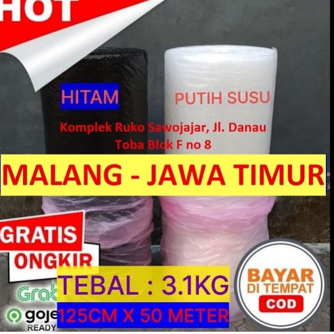 

Bubble Wrap Roll - HITAM 2KG