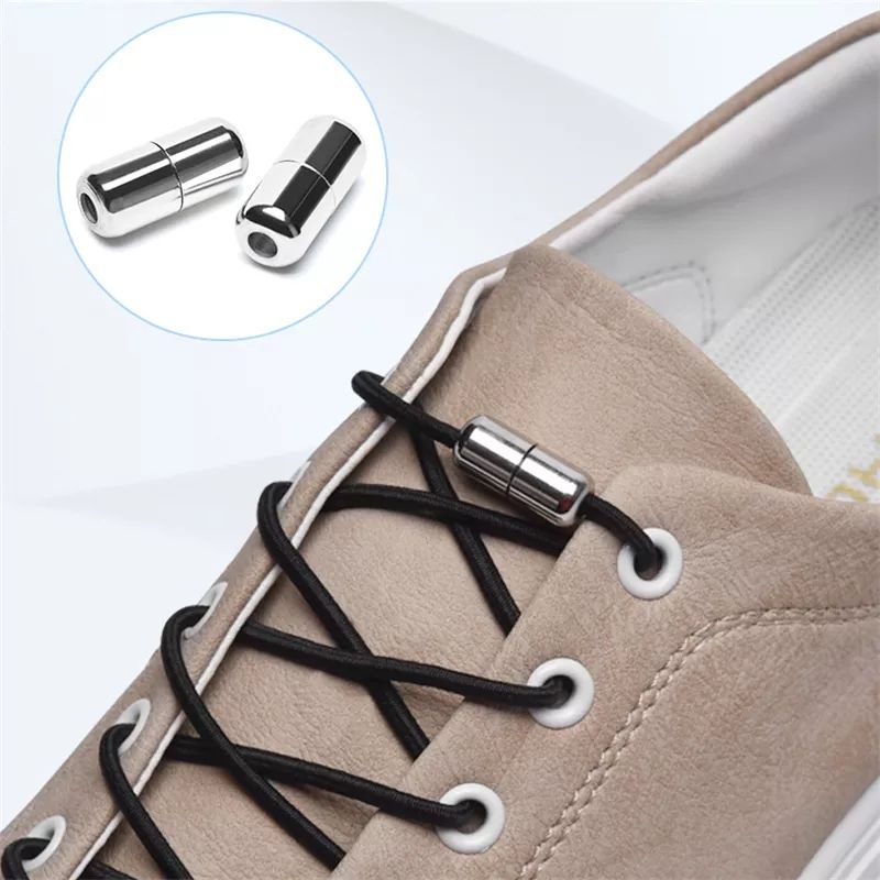 tali sepatu elastis dengan pengunci capslock praktis