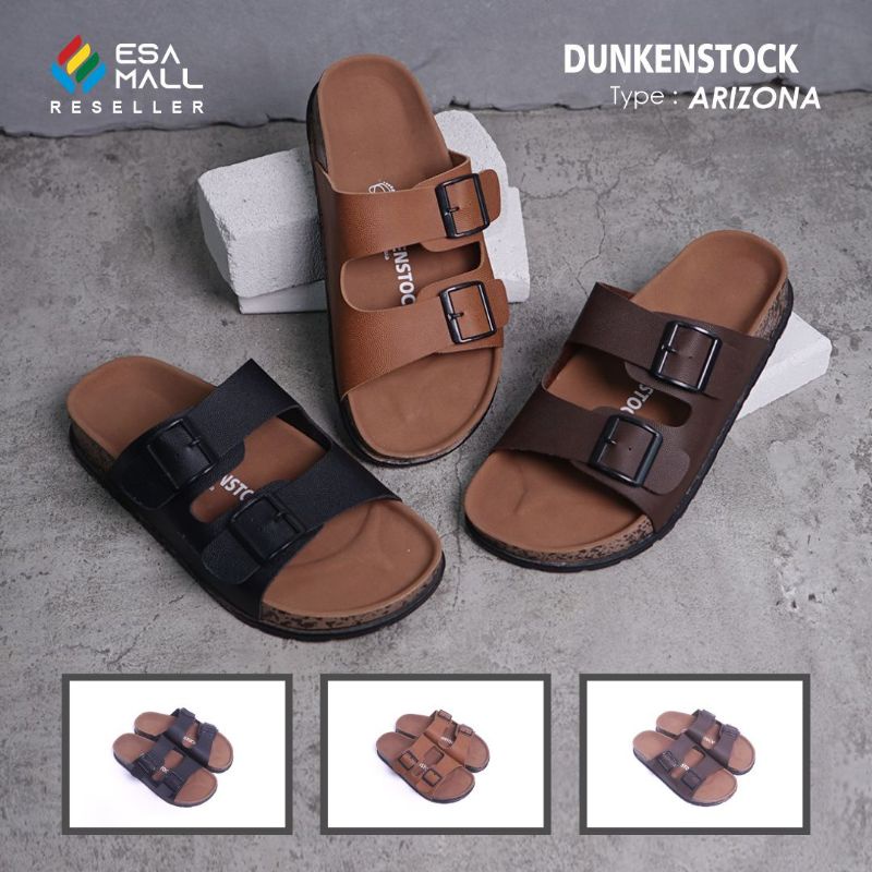dunkenstock arizona/sandal pria dunkenstock arizona