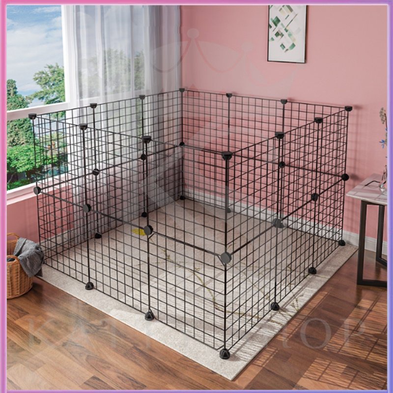 Menyebarkan kandang kucing portable/kandang anjing/kandang hamster/kandang hewan peliharaan DIY kamar hewan peliharaan