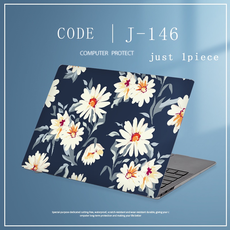 1pc Skin Cover Pelindung Notebook Stiker Laptop Potongan Bebas Universal Untuk Semua Ukuran MacBook/HP/Acer/Dell/ASUS/Lenovo