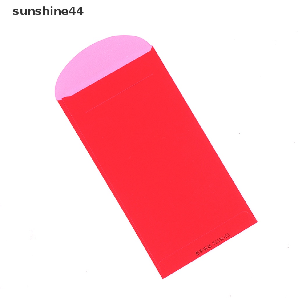 Sunshine 2022 Amplop Angpao Tahun Baru Cina / Imlek Gambar Harimau Warna Merah