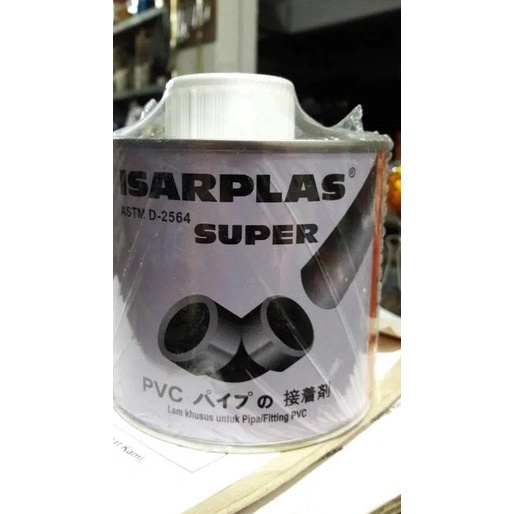 

MURAH LEM PIPA PVC LEM ISARPLAS KALENG 400GRAM