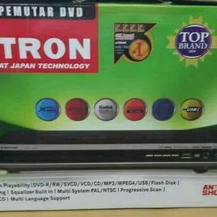 Media Player Dvd Vitron Mp4 Mp3 Usb Dvd