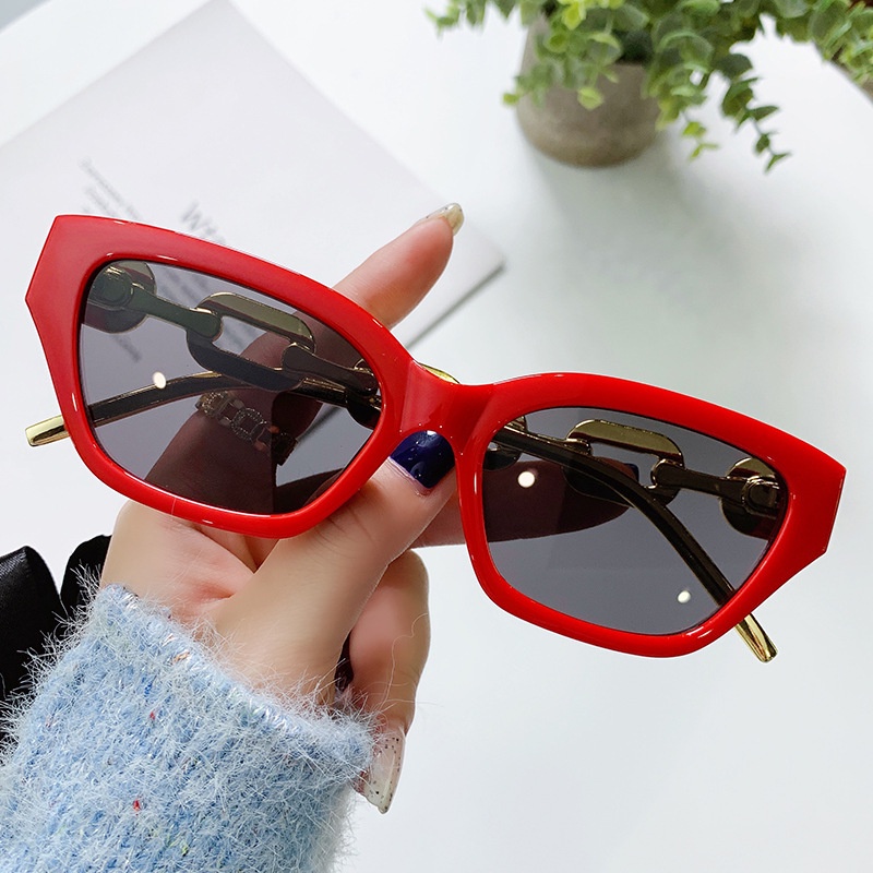 Mata Kucing Kacamata Hitam Wanita Fashion Desainer Hitam Vintage SunGlasses