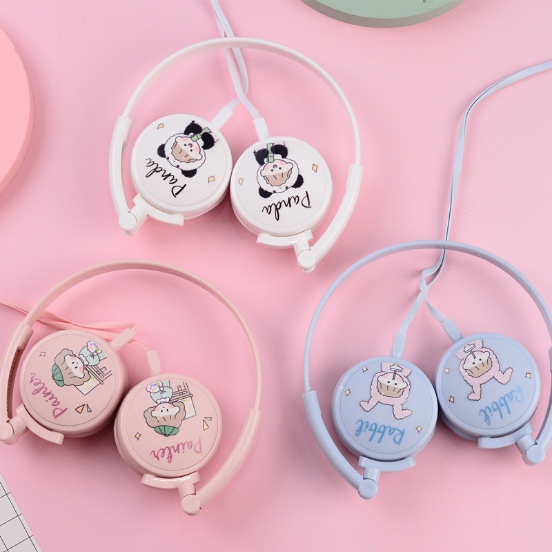 HEADPHONE  UNICORN KT-3156 /TD 1009 /TK 21/EV003/UNICORN /DORAEMON /FLAMINGGO /HEADSET KARAKTER KT3156 + MIC