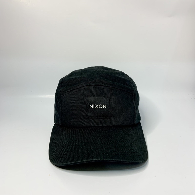 topi nixon five panel - topi 5 panel nixon original second