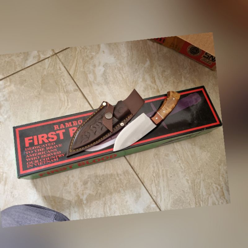 Pisau skinner eks gergaji batu