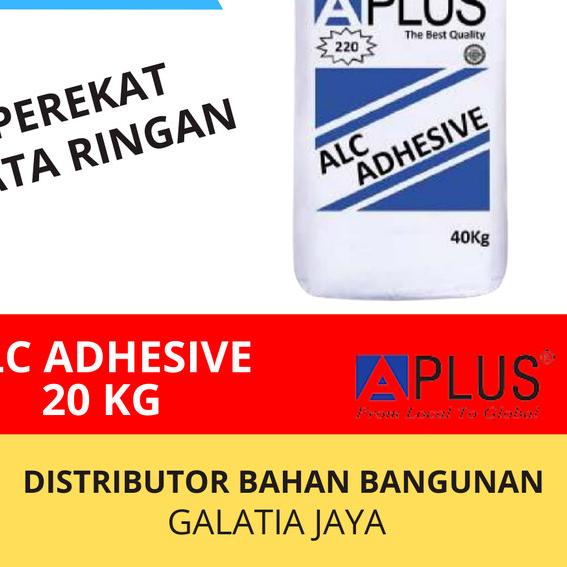 Mortar Perekat Bata Ringan - APLUS 220 ALC ADHESIVE 40 KG